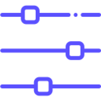 Filtering buttons