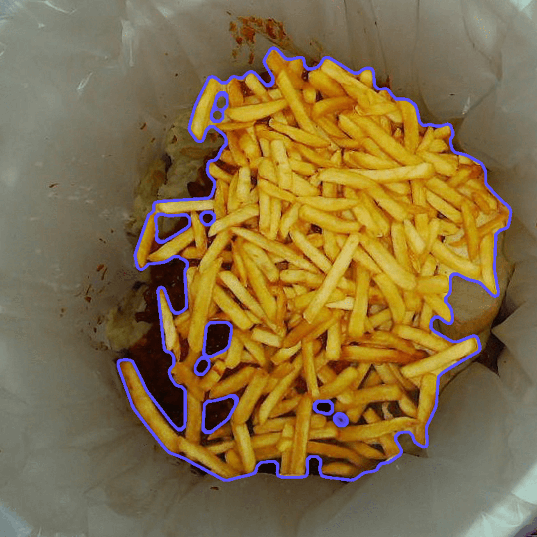 Fotografía de patatas fritas siendo analizadas en el sistema de Winnow 
