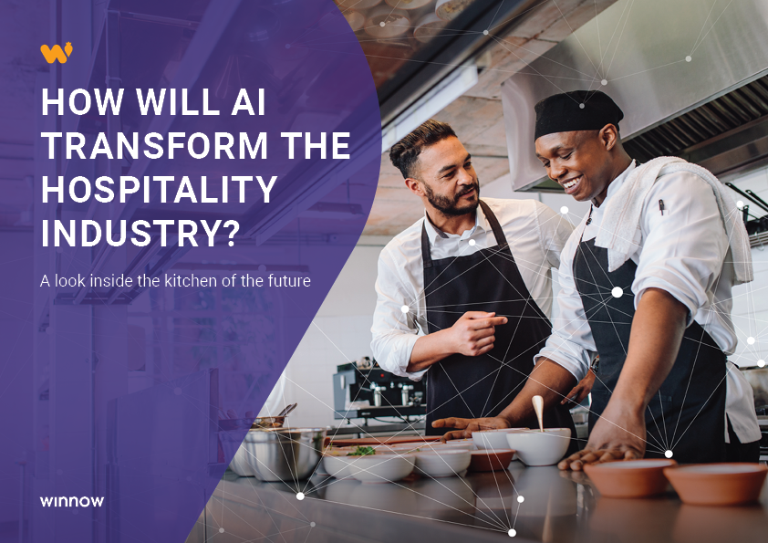 How will AI Transform the hospitality industry ebook cover